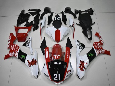 Carenados Moto Yamaha YZF R1 2015-2019 - Blanco Rojo Negro Brillante Verde Monstruo Motul YSP Baratos