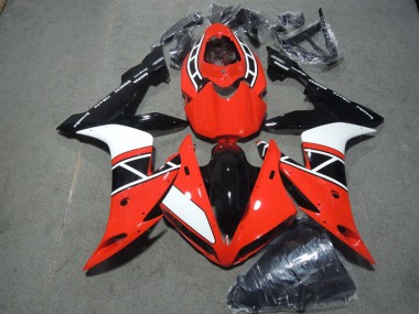 Carenados Moto Yamaha YZF R1 2004-2006 - Blanco Rojo Negro Baratos