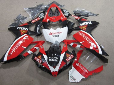 Carenados Moto Yamaha YZF R1 2007-2008 - Rojo Blanco Negro Volvo Santander Fimer Baratos