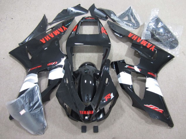 Carenados Moto Yamaha YZF R1 2009-2011 - Negro Brillante Blanco Rojo Baratos