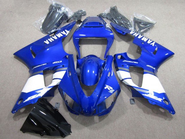 Carenado Moto Yamaha YZF R1 2009-2011 - Azul Blanco Baratos