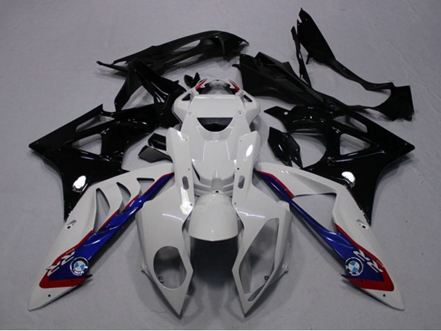 Carenados Moto BMW S1000RR 2009-2014 - Blanco Azul Negro Brillante Baratos