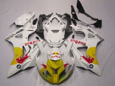 Carenados Moto BMW S1000RR 2009-2014 - Blanco Amarillo Rojo Bull Baratos