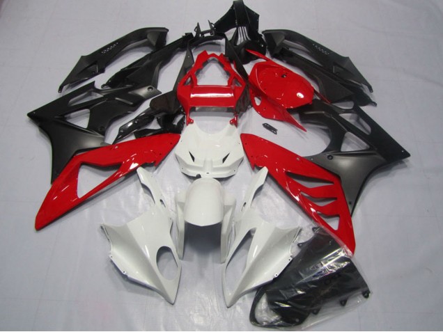 Carenados ABS BMW S1000RR 2009-2014 - Blanco Rojo Negro Mate Baratos