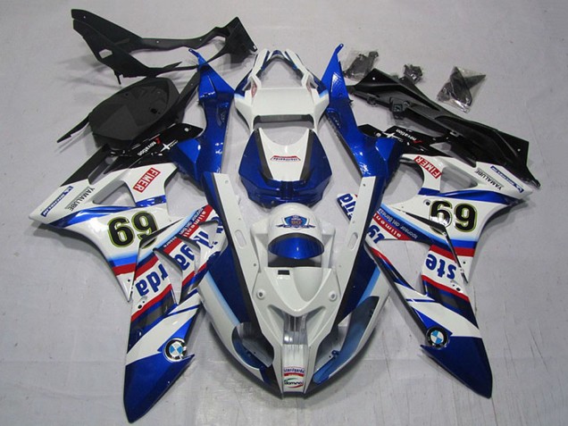Carenados Moto BMW S1000RR 2009-2014 - Blanco Rojo Azul Negro Sterilgarda 69 Baratos