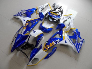 Carenados Moto BMW S1000RR 2009-2014 - Blanco Amarillo Azul OroBet Baratos