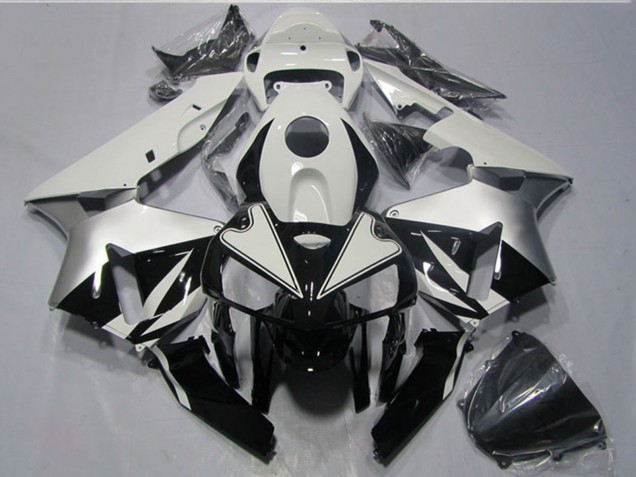Kits Carenados Moto Honda CBR600RR 2005-2006 - Blanco Negro Baratos