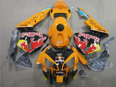 Carenados Moto Honda CBR600RR 2005-2006 - Naranja Negro Rojo Bull Baratos