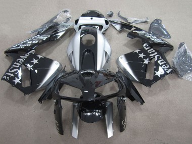 Carenados Moto Honda CBR600RR 2005-2006 - Negro Brillante Plata SevenStars Baratos