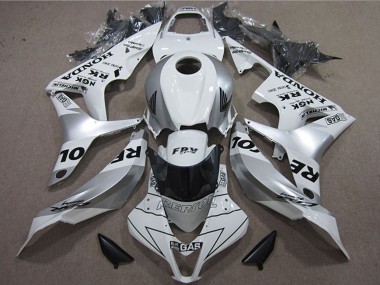 Carenados Moto Honda CBR600RR 2007-2008 - Blanco Plata Negro Repsol Baratos