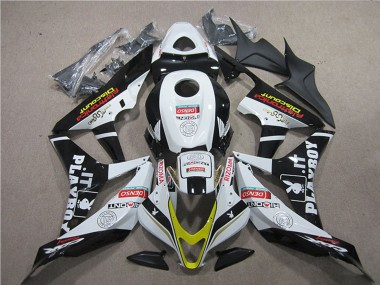 Carenados Moto Honda CBR600RR 2007-2008 - Blanco Oro Negro Brillante PlayBoy HRC Baratos