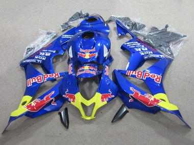 Kits Carenado Moto Honda CBR600RR 2007-2008 - Azul Amarillo Rojo Bull Baratos