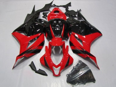 Kits Carenados Moto Honda CBR600RR 2009-2012 - Rojo Negro Brillante Baratos