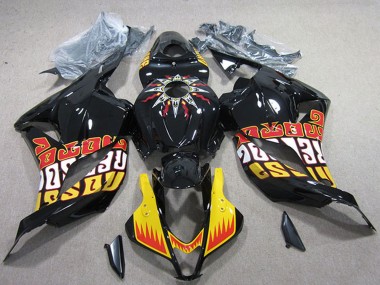 Carenados Moto Honda CBR600RR 2009-2012 - Amarillo Negro Brillante Rojo Rossi Baratos
