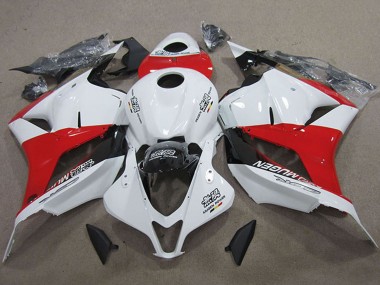 Kits Carenados Moto Honda CBR600RR 2009-2012 - Blanco Rojo Negro Brillante Baratos