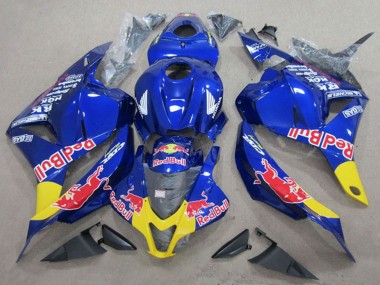 Carenados Moto Honda CBR600RR 2009-2012 - Azul Amarillo Rojo Bull Baratos