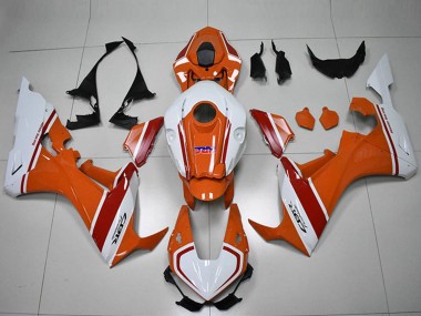 Carenados Moto Honda CBR1000RR 2017-2023 - Blanco Naranja Rojo HRC Baratos