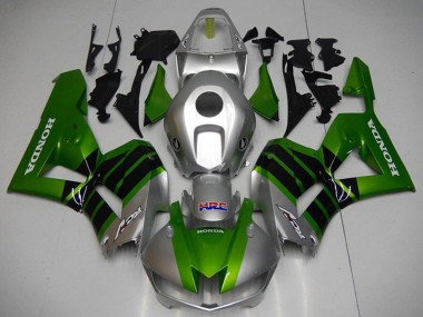 Carenados Moto Honda CBR1000RR 2012-2016 - Plata Verde Negro Brillante HRC Baratos