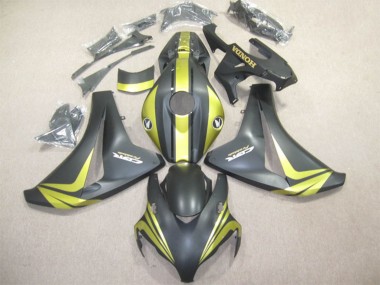 Carenados Moto Honda CBR1000RR 2008-2011 - Amarillo Negro Mate Baratos