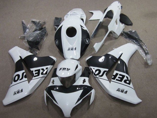 Kits Carenado Moto Honda CBR1000RR 2008-2011 - Blanco Negro Brillante Repsol Baratos