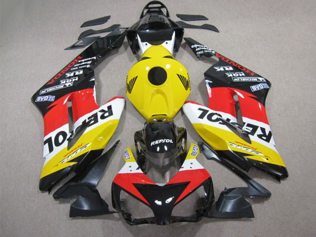 Carenado Moto Honda CBR1000RR 2004-2005 - Amarillo Blanco Rojo Negro Brillante Repsol Baratos