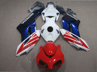Kits Carenado Moto Honda CBR1000RR 2004-2005 - Blanco Rojo Azul Baratos