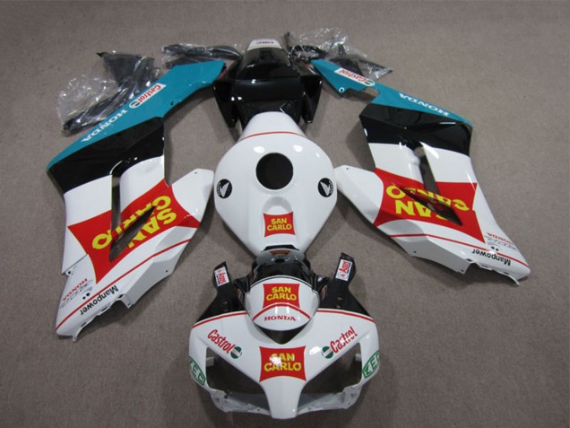 Carenados Moto Honda CBR1000RR 2004-2005 - Blanco Rojo Azul Negro Brillante Amarillo San Carlo Castrol Baratos
