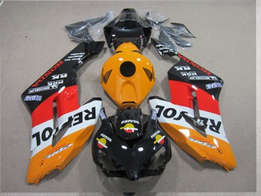 Kits Carenados Moto Honda CBR1000RR 2004-2005 - Naranja Blanco Rojo Negro Brillante Repsol Baratos