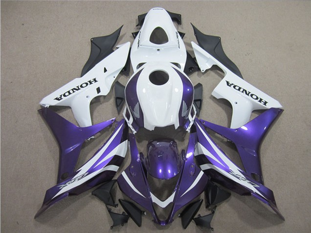 Carenados Moto Honda CBR1000RR 2004-2005 - Blanco Púrpura Baratos