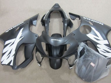 Carenados Moto Honda CBR600 F4 1999-2000 - Negro Mate Rojo Calcomanías Baratos