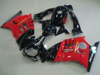 Kits Carenado Moto Honda CBR600 F3 1995-1996 - Rojo Negro Brillante Baratos