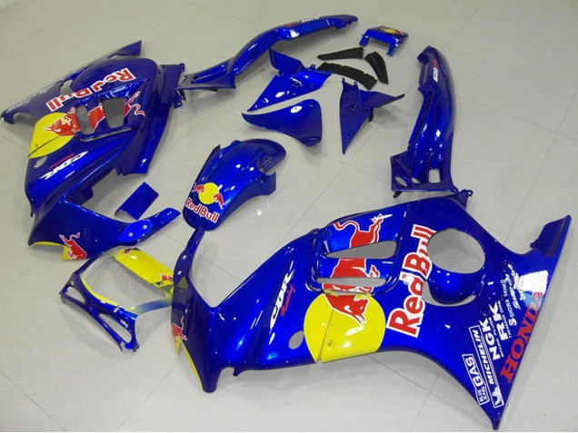 Carenados Moto Honda CBR600 F3 1995-1996 - Azul Amarillo Rojo Bull Baratos