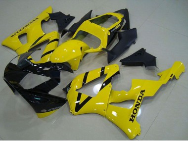 Carenado Moto Honda CBR900RR 929 2000-2001 - Amarillo Negro Brillante Baratos