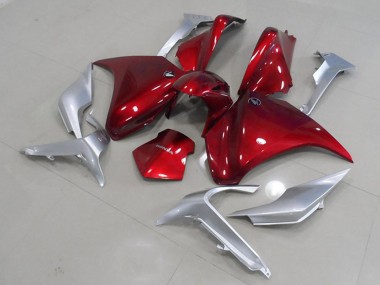 Carenados Moto Honda VFR 1200 2010-2014 - Plata Rojo Baratos