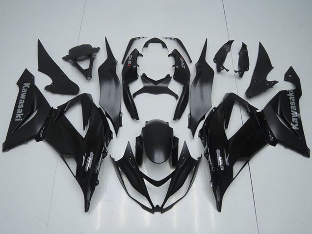 Carenado Moto Kawasaki ZX6R 2013-2018 - Negro Mate Baratos
