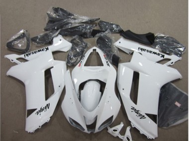 Carenados Moto Kawasaki ZX6R 2007-2008 - Blanco Baratos