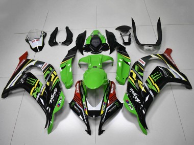 Carenados Moto Kawasaki ZX10R 2016-2020 - Verde Amarillo Rojo Blanco Negro Monstruo Baratos