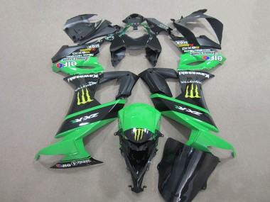 Carenados Moto Kawasaki ZX10R 2008-2010 - Verde Negro Amarillo Monstruo Baratos
