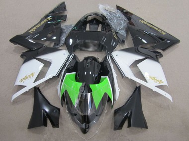 Carenados Moto Kawasaki ZX10R 2004-2005 - Negro Blanco Oro Ninja Baratos
