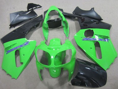 Carenados Moto Kawasaki ZX12R 2000-2001 - Verde Negro Mate Azul Baratos