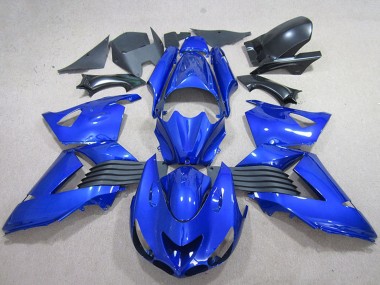 Carenado Moto Kawasaki ZX14R ZZR1400 2006-2011 - Azul Baratos