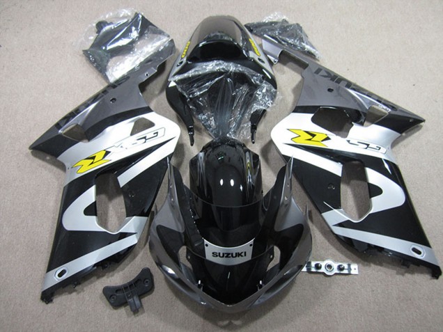 Carenados Moto Suzuki GSXR 600 2001-2003 - Negro Blanco Baratos