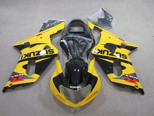 Carenados Moto Suzuki GSXR 600 2001-2003 - Amarillo Negro Baratos