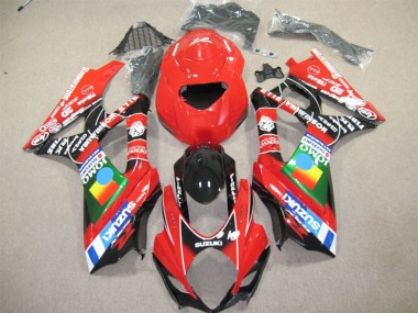 Carenados Moto Suzuki GSXR 600 2004-2005 - Rojo Azul Verde Negro JOMO Baratos