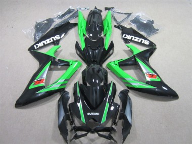 Carenados Moto Suzuki GSXR 600 2006-2007 - Verde Negro Brillante Rojo Baratos