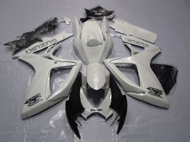 Carenado Moto Suzuki GSXR 600 2006-2007 - Blanco Baratos