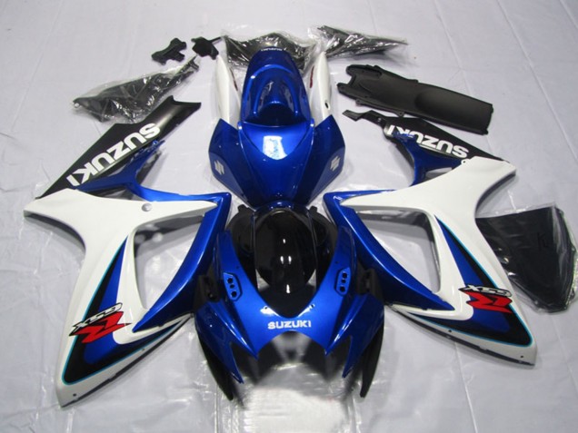 Carenados Moto Suzuki GSXR 600 2006-2007 - Blanco Azul Negro Brillante Rojo Baratos
