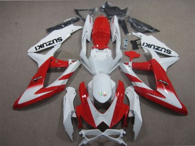 Carenados Moto Suzuki GSXR 600 2008-2010 - Blanco Rojo Baratos