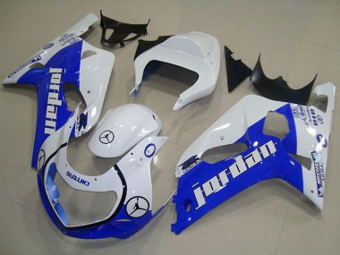 Carenados Moto Suzuki GSXR 750 2001-2003 - Blanco Azul Jordan Baratos