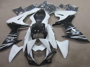 Carenado Moto Suzuki GSXR 750 2011-2024 - Blanco Negro Baratos